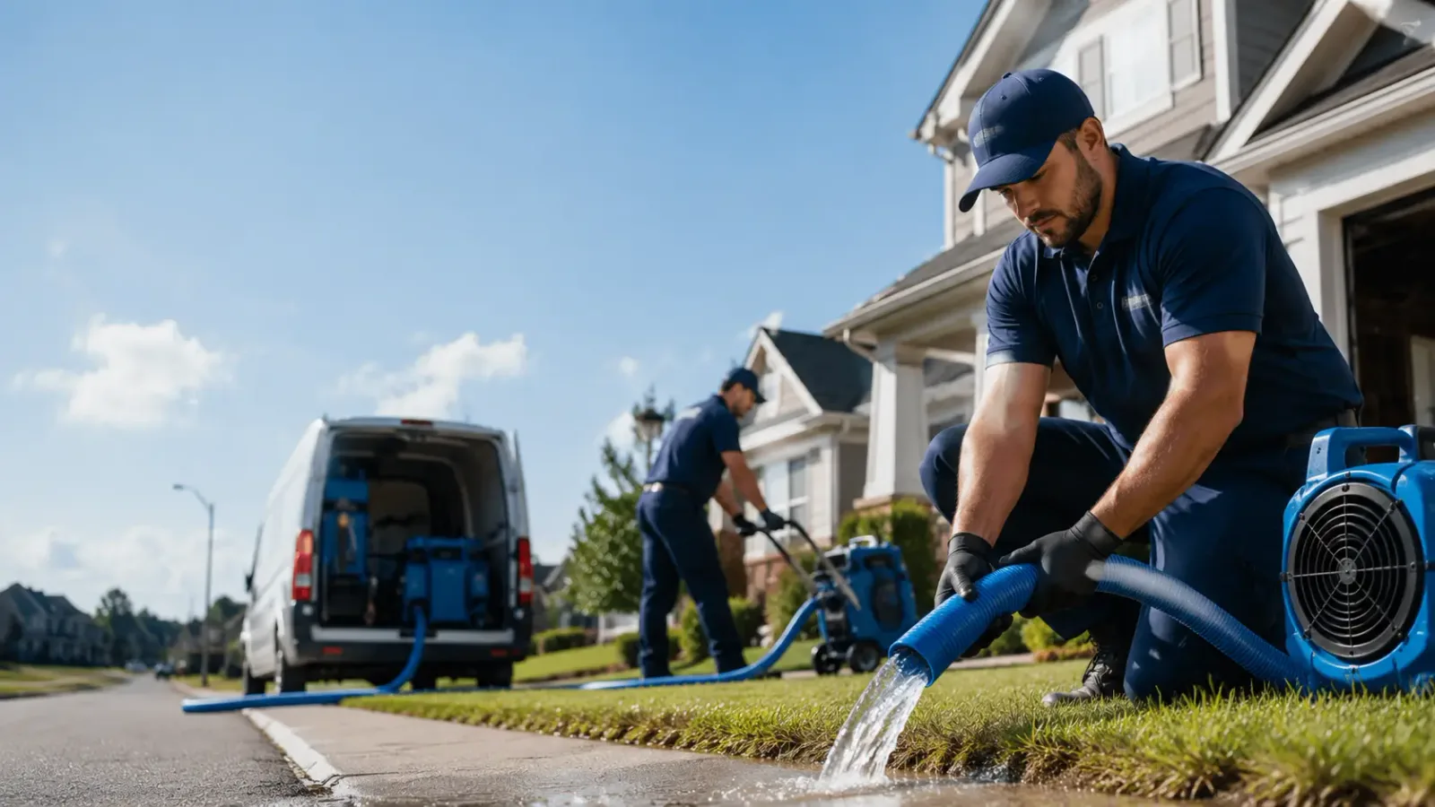 Flood Damage Restoration in Seaman, OH